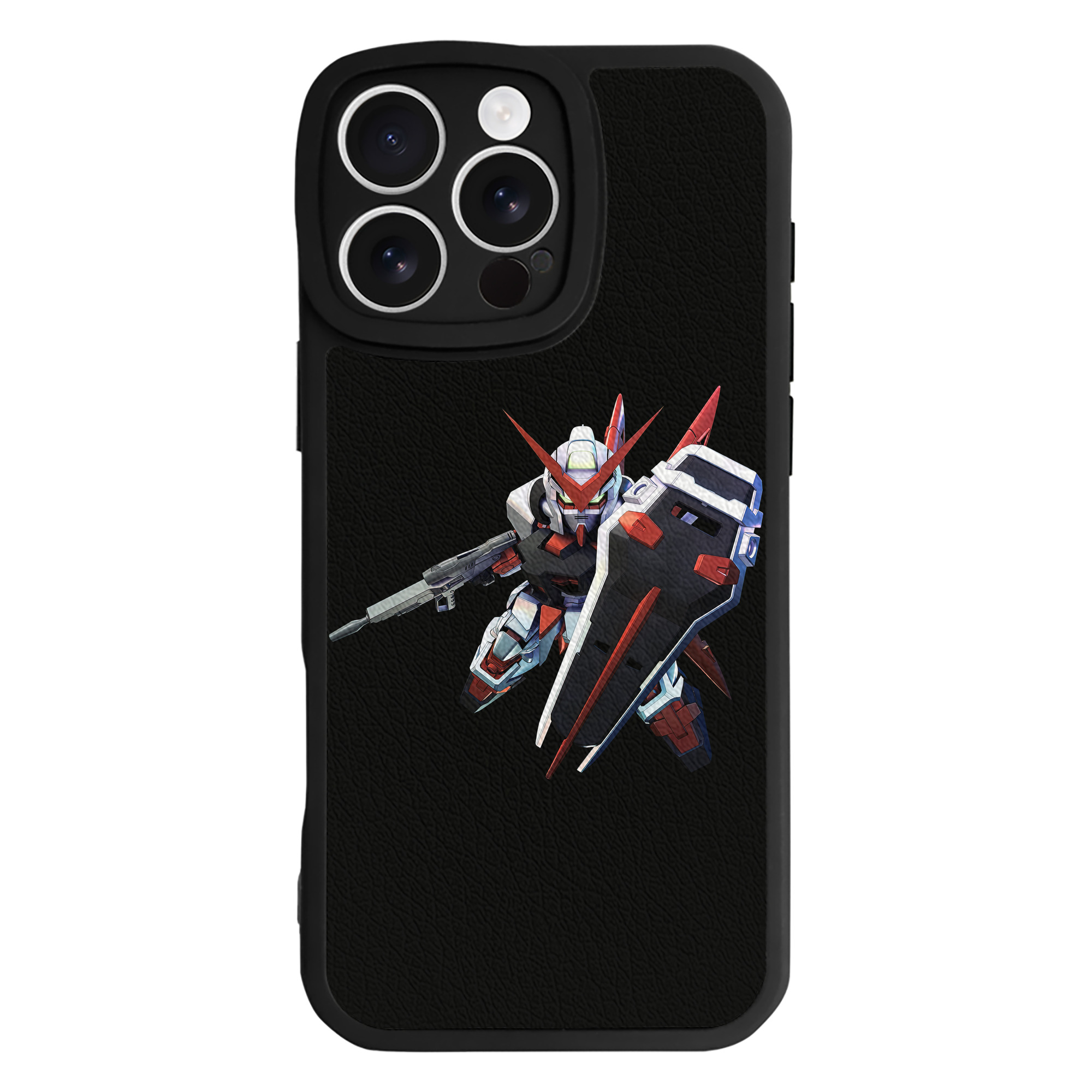 （画像用） 機動戦士ガンダム Mobile Suit Gundam 【iPhone 16シリーズ対応】シリコンスマホケース（レザー調） 材質：シリコン
